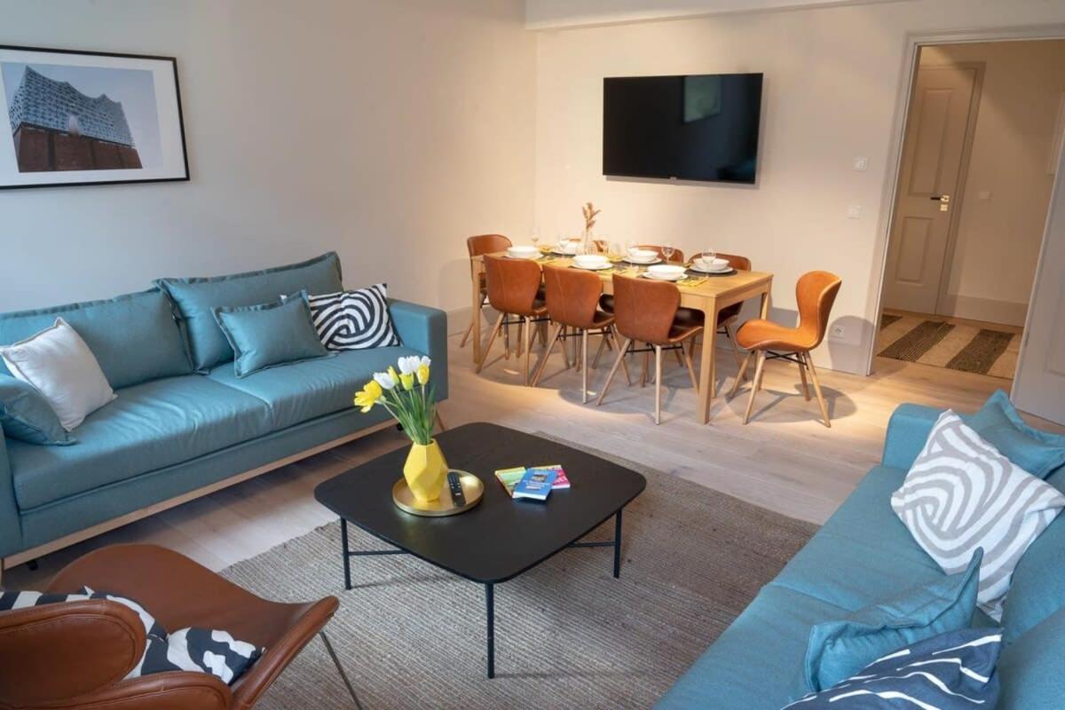 Spacious 3-Bedroom Apartment Near Eilbekpark Amburgo Esterno foto
